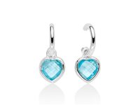Orecchini Miluna Donna LA GEMMA DEL CIELO in Argento Topazio ERD2568 - ERD2568